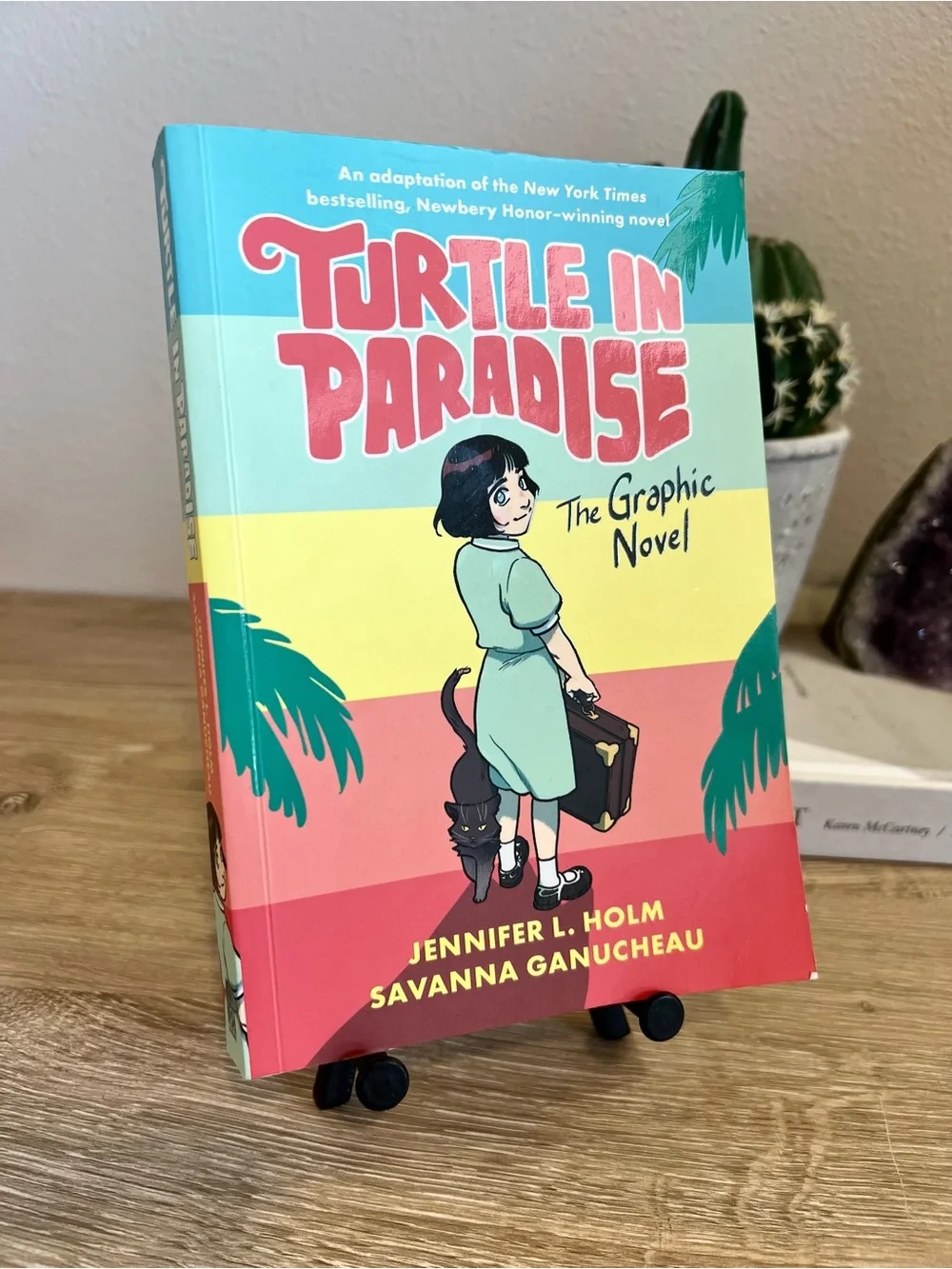 Turtle in Paradise Graphic Novel Jennifer Holm Paperback Book 2021 Comic Kids
